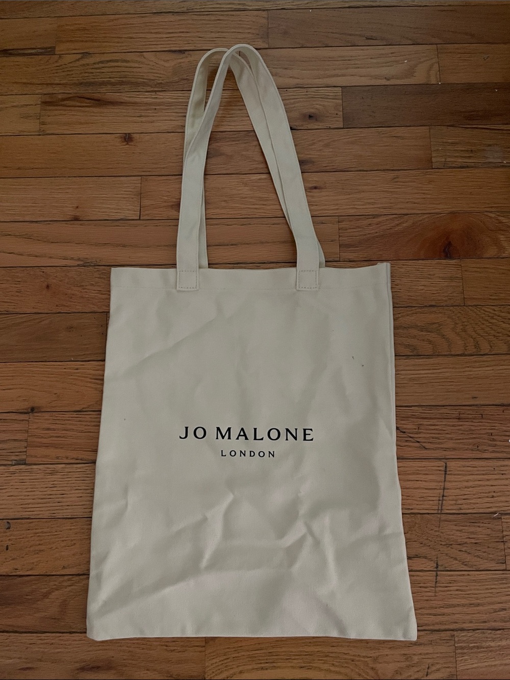 Jo Malone Cream Canvas Logo Tote